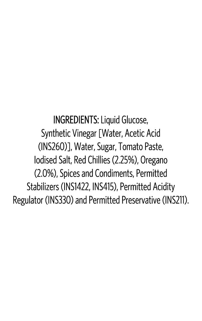 Veeba Chilli Oregano Sauce, 350g - Pack of 2