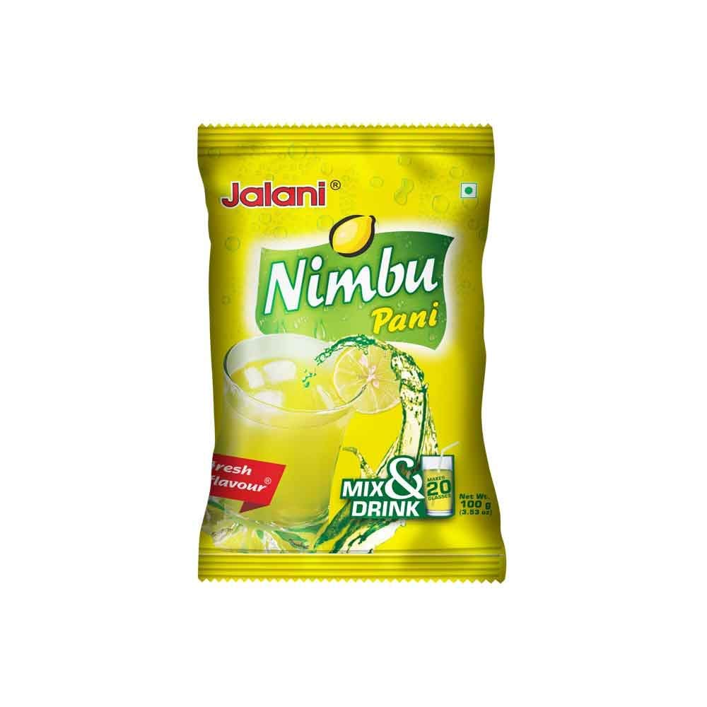 Jalani Nimbu Pani Instant Drink, 100 g Each - Pack of 6