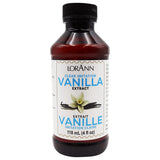 LorAnn Oils Double-Strength Clear Artificial Vanilla Extract, 4 Ounce