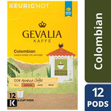 Gevalia Medium Roast Colombia K-Cup Coffee Pods (72 Pods (6 Boxes of 12))