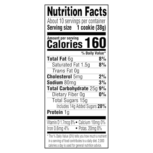 Amazon Grocery, White Frosted Sugar Cookies, 13.5 Oz, 10 Ct, Frozen