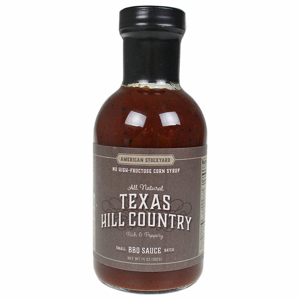 American Stockyard - Organic BBQ Sauce - Made in USA - 14oz Bottle - Family Friendly - Family Friendly - Handcrafted in Small Batches with All Natural
