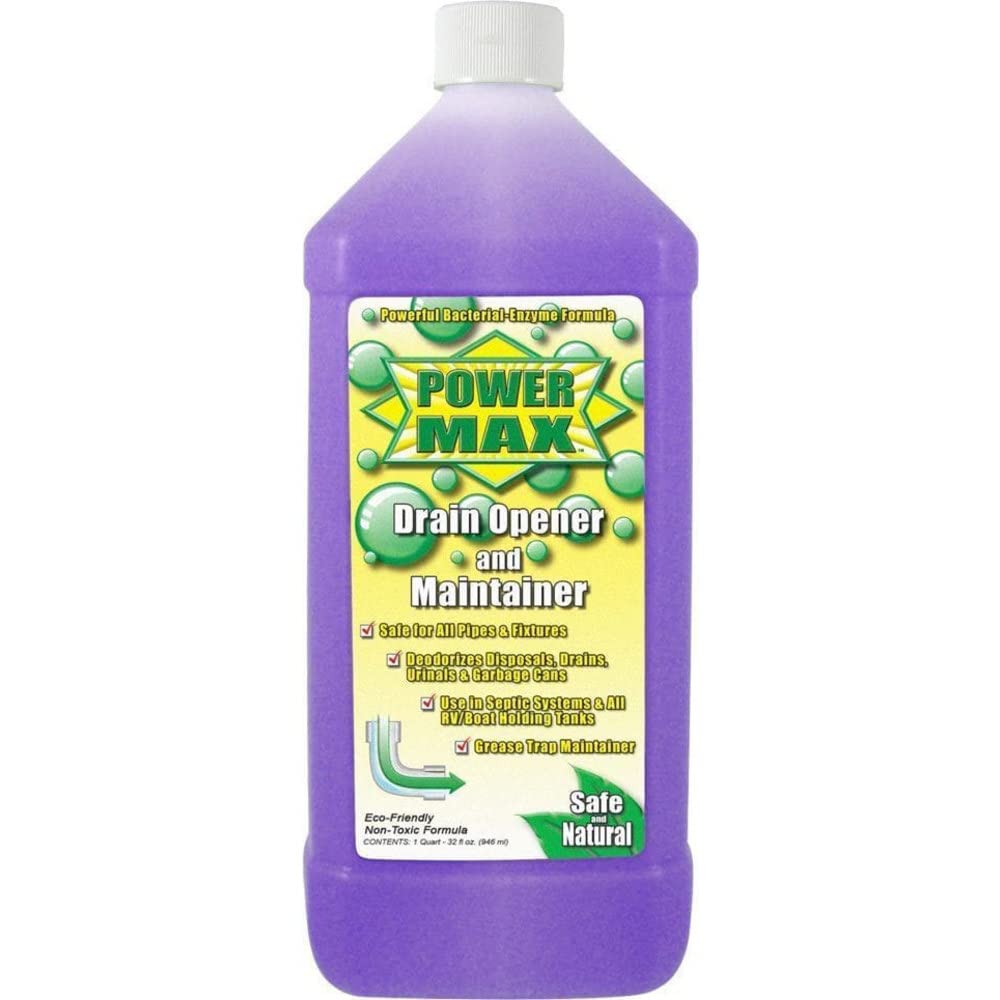 Valterra V11001 'Power Max' Drain Opener and Maintainer - 32 oz. Bottle