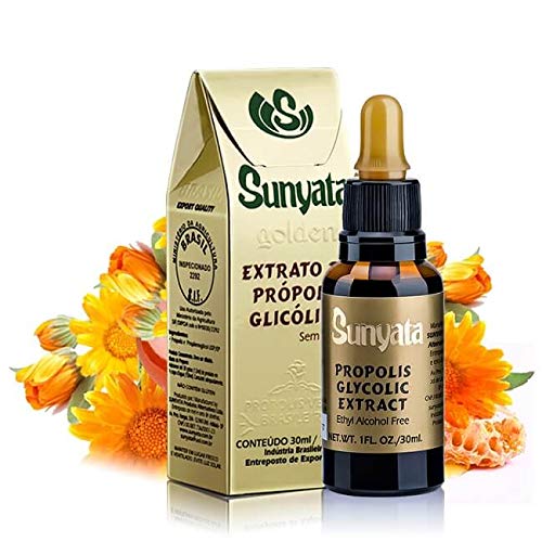 Sunyata Brazilian Golden Bee Propolis Extract, Alcohol Free (30 ml)