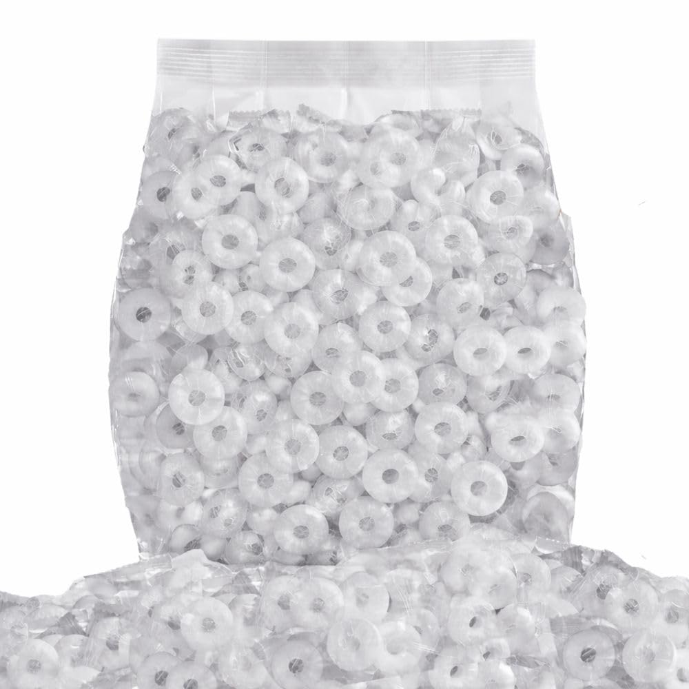 Wintergreen Hard Mints, Breath Freshening Candy, Individually Wrapped - 5 lb (Approx. 450 pieces)