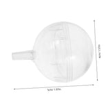 Mikinona 40pcs Transparent Chocolate Bases Candy Holder for Bouquets for Weddings Birthdays and Celebrations Material for and Decoration