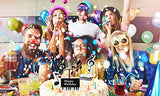 (5 pieces) Music Birthday Cake Decoration, Music Cake Topper, Musics Birthday Decoration Supplie
