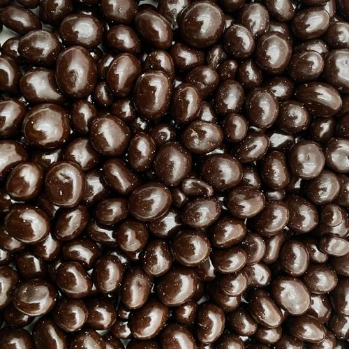 Dark Chocolate Covered Roasted Espresso Coffee Beans - 2 Pound Bulk Pack