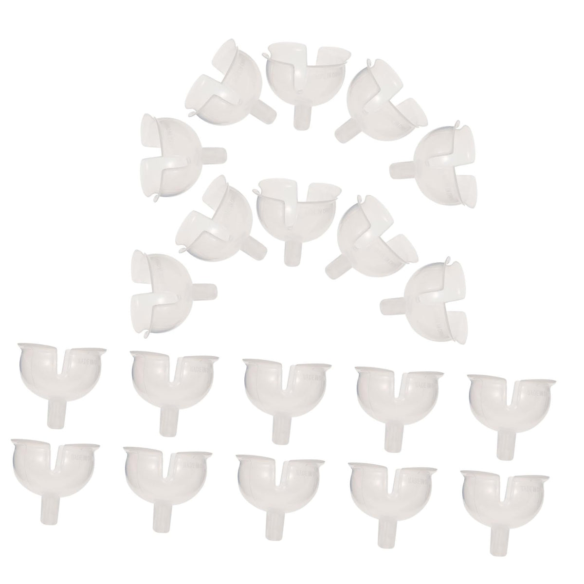 Angoily 60pcs Ball Plastic Base Bouquet Holder Flower Packaging Supplies Wedding Chocolate Candy Stand Elegant Fixing Base