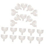 Angoily 60pcs Ball Plastic Base Bouquet Holder Flower Packaging Supplies Wedding Chocolate Candy Stand Elegant Fixing Base