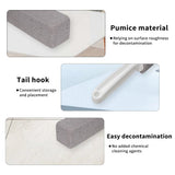 Pumice Stone for Toilet Cleaning, Pumice Cleaning Stone with Handle, Toilet Cleaner, Pumice Stone, Toilet Wand, Toilet Bowl Cleaner Brush, Toilet