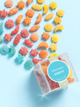 Sugarfina Heavenly Sours Perfect 10 Party Pack, Gummies, Small Candy Cubes, 3.2 oz, 10 Count