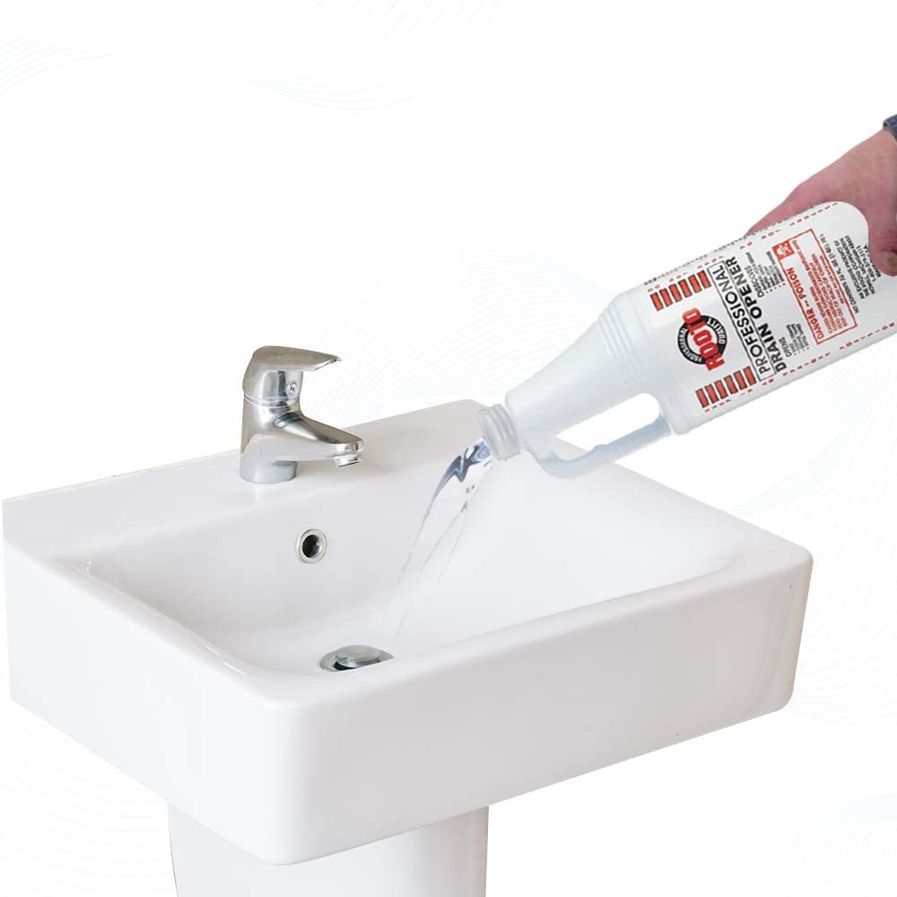 Rooto Professional Drain Opener|Deep Penetration|Opens Drains|Dissolves Grease and Residues from Septic Tanks,Bathrooms,Toilets,Kitchen Pipes|Easy