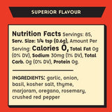 Spicewalla Amore Italian Seasoning, 1.8 oz, Dried Spice Blend for Homemade Pizza, Sauces, Salad, Pastas and More