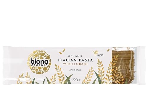 Biona Organic Bronze-Extruded Wholewheat Spaghetti 500g
