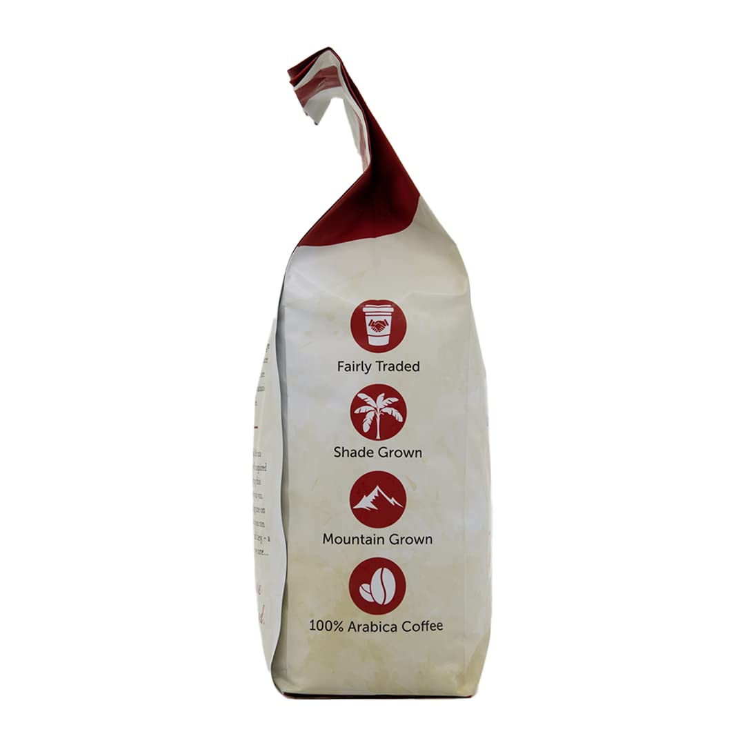 Southern Pecan Decaf Whole Bean Coffee 5lb. - Fairly Traded, Naturally Shade Grown