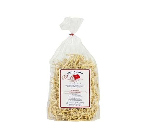 AmishTastes Little Barn Kluski Noodles, Homemade Favorite Amish Food, 16 Oz. (Pack of 1)