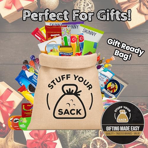 Ultimate Snack Variety Box - 100 Count Assortment of Crackers, Cookies, Candy & Chips - Individually Wrapped Snack Pack for Office, School & Parties
