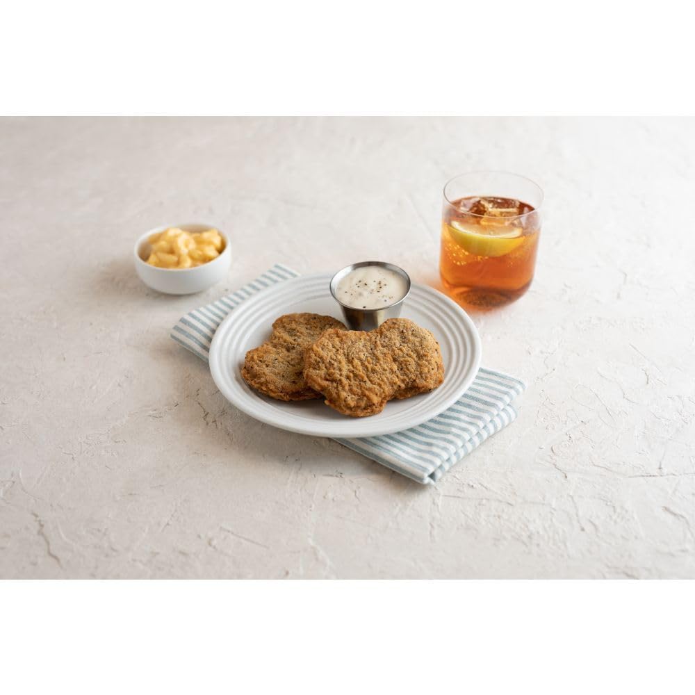 Advance Food Western Style Chopped Country Fried Beef Steak, 2.70 Ounce -- 59 per case.