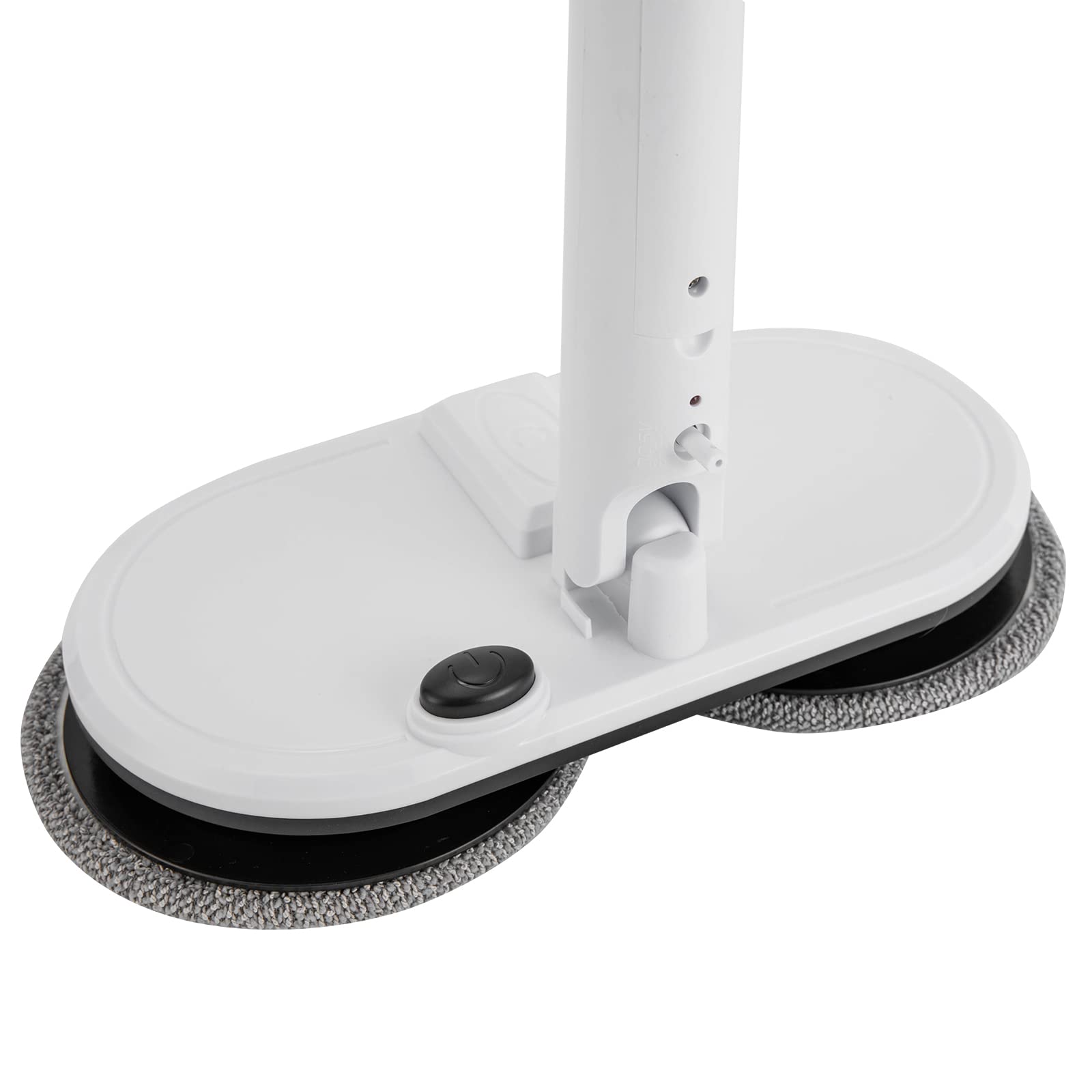 Cordless Electric Spin Mop, 2000mAh 60+ min Runtime, Foot Switch No Bending, 150RPM, 4 Pads, Adjustable Lightweight Floor Cleaner for Hardwood Tile