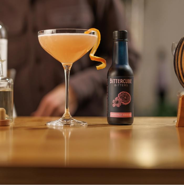 Bittercube Bitters for Cocktails 2025, Grapefruit Hibiscus 5 Fl Oz
