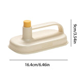 awakentti Scouring Pad Brush Cleaning Scrub with Handle Abrasive Pad for Tile Shower and Sink Cleaning, Bathroom Kitchen