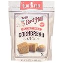 Bob's Red Mill Gluten Free Cornbread Mix, 20oz (Pack of 1) - Gluten Free, Kosher, Package makes one 9”x9” Pan or 12 Muffins - Moist, Light Texture