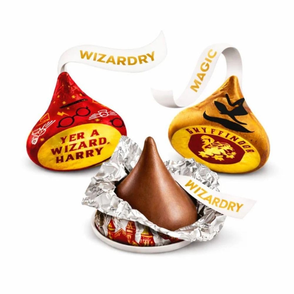 Magic School Inspired Milk Chocolate Candy Pieces with Character Wrappers Bulk Bag - 1 lb (Approx. 100 pieces)