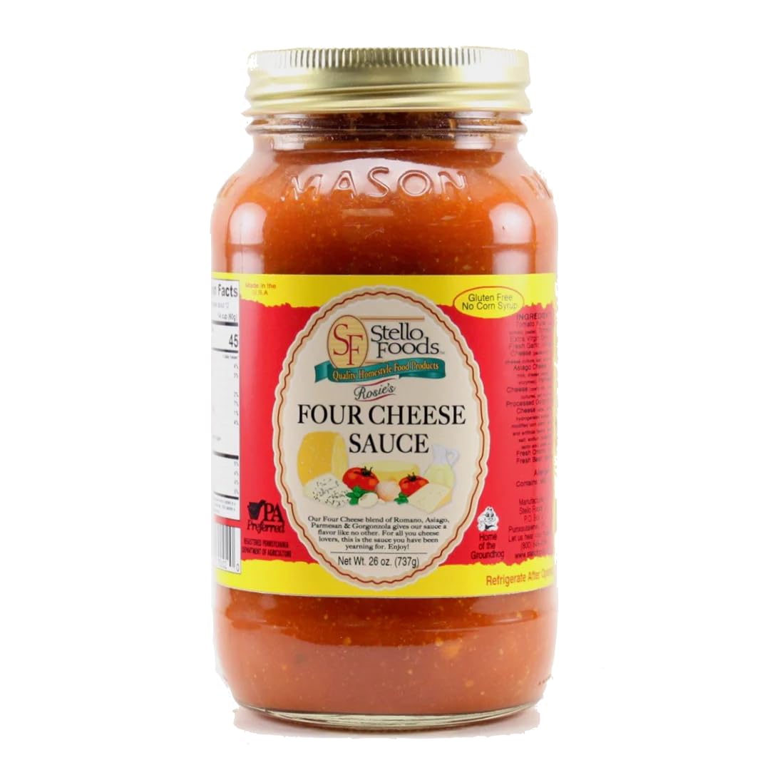 Stello Foods - Rosie's Four Cheese Pasta Sauce 26 oz