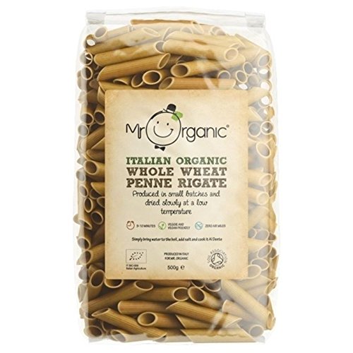 Mr Organic Whole Wheat Penne 500g