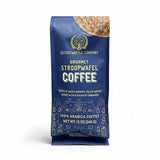 Dutch Waffle Company Cinnamon Stroopwafel Flavored Ground Coffee, 12 oz, Arabica Coffee with Caramel, Brown Sugar & Butter Cookie Notes, Limited