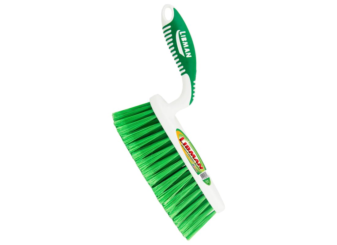 Libman 231 Shaped Duster Brush Wht/Grn 7inx2.5 Pk 1