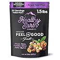 Mixed Nuts Unsalted | Trail Mix | Trail Mix without Peanuts | Gourmet Snacks, Protein Snacks, Gluten Free, No Preservatives, High Fiber (Natural