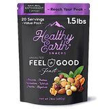 Mixed Nuts Unsalted | Trail Mix | Trail Mix without Peanuts | Gourmet Snacks, Protein Snacks, Gluten Free, No Preservatives, High Fiber (Natural