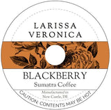 Blackberry Sumatra Coffee (Single Serve K-Cup Pods) (Gourmet, Naturally Flavored, Whole Coffee Beans) (12 pods, ZIN: 571437)