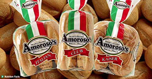 Amoroso's Variety Pack - 3 Total Packs - Club/Kaiser/Italian