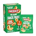 Emerald Nuts Roasted and Salted Cashews 7ct (1-Pack), 100-Calorie Individual Packs, Plant-Based Protein, Kosher Certified, Non-GMO, Contains No