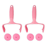 ArrErr 2 Pack Lint Roller Handle Replacement Sticky Roller Holder for Sticky Lint Roller Refills Pet Hair Removal Lint Rollers Cat Lint Remover