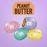 M&M'S Peanut Butter Chocolate Speckled Easter Egg Candy, 9.2 oz Bag