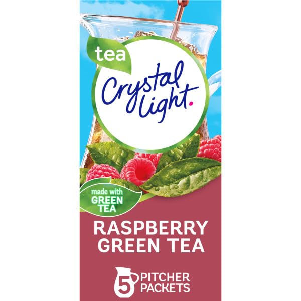 Crystal Light Classic Orange, Raspberry Green Tea, Peach Mango Green Tea Drink Mix (Variety Pack)