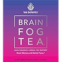 Brain Fog Tea for Memory, Focus & Concentration & Creativity Organic with Vitamins & Minerals (15 Day Supply)