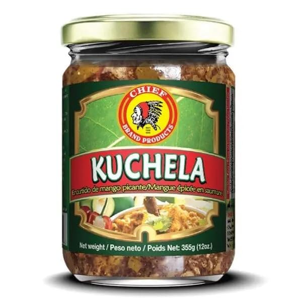 Kuchela 355 ml - 12 oz (1 btl) - Encurtido de Mango Picante.