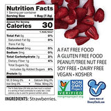 Brothers All Natural Disney Freeze Dried Fruit Crisps, Strawberry, 0.26 Oz (Pack of 12), Made with 100% Fruit, Gluten Free, Soy Free, Vegan, Healthy