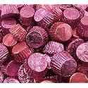 CandyKrave Reses Peanut Butter Foil Cups Candy, 1lb Bulk Peanut Butter Easter Foil Cups Chocolate Candy - Deliciouse chocolate Candies For Birthday