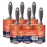 Scotch-Brite Lint Rollers, 100 Sheets per Roller, Pack of 6 (600 Total Sheets) - Mega Value Lint Remover Pack for Pet Hair, Clothes & Furniture