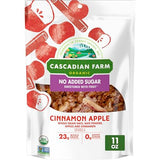Cascadian Farm, Granola Cinnamon Apple No Added Sugar, 11 Ounce
