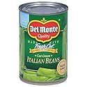DEL MONTE HARVEST SELECTS Italian Beans, Canned Vegetables, 14.5 oz Can