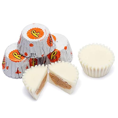 REEs Miniatures Peanut Butter Cups Candy (2 Pounds) (White)