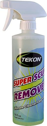 TEKON Super Scum Remover 16 oz. - Revolutionary Cleaner/degreaser That penetrates and Breaks up Oil, Grease, Dirt, Grime and scum