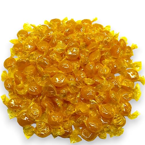 Hard Candy's-1.5 lbs Delicious and Sweet Butterscotch Flavor Individually Wrapped-Perfect For The Butterscotch Candy Lover(24 oz)